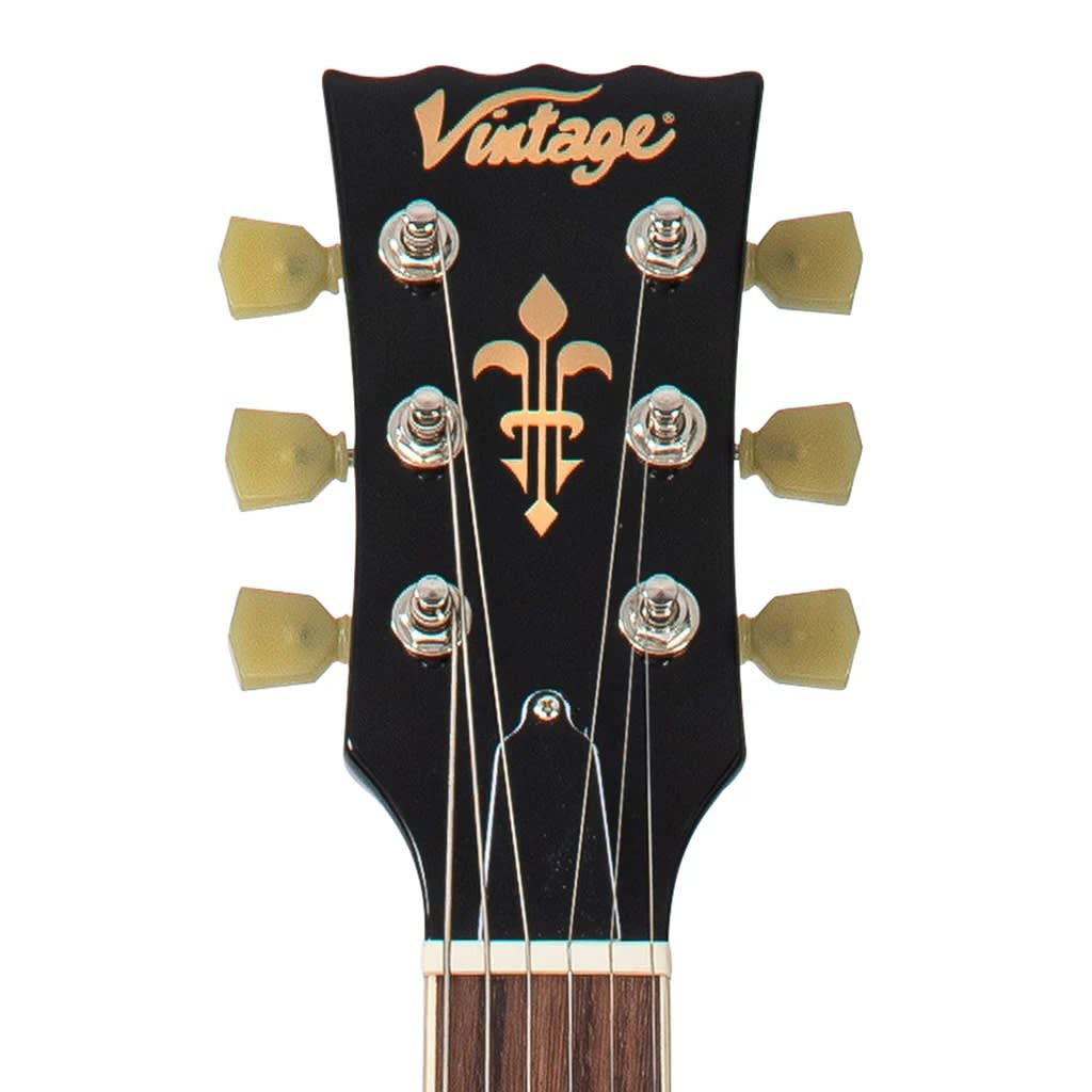 Guitarra Electrica LP TWIN SOAPBAR GLOSS BLACK VINTAGE5