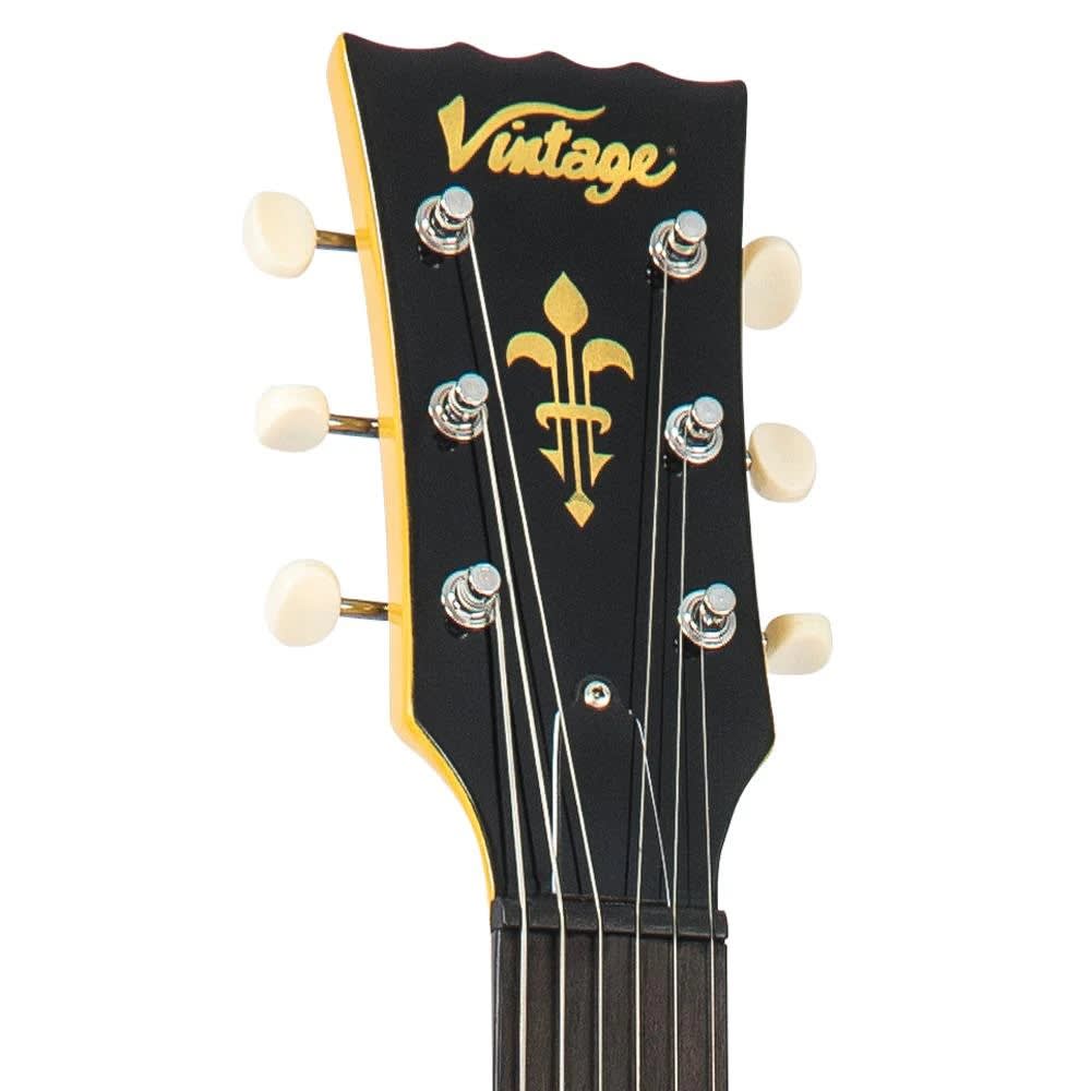 Guitarra Electrica LP SINGLE CUT TV YELLOW V120 VINTAGE5