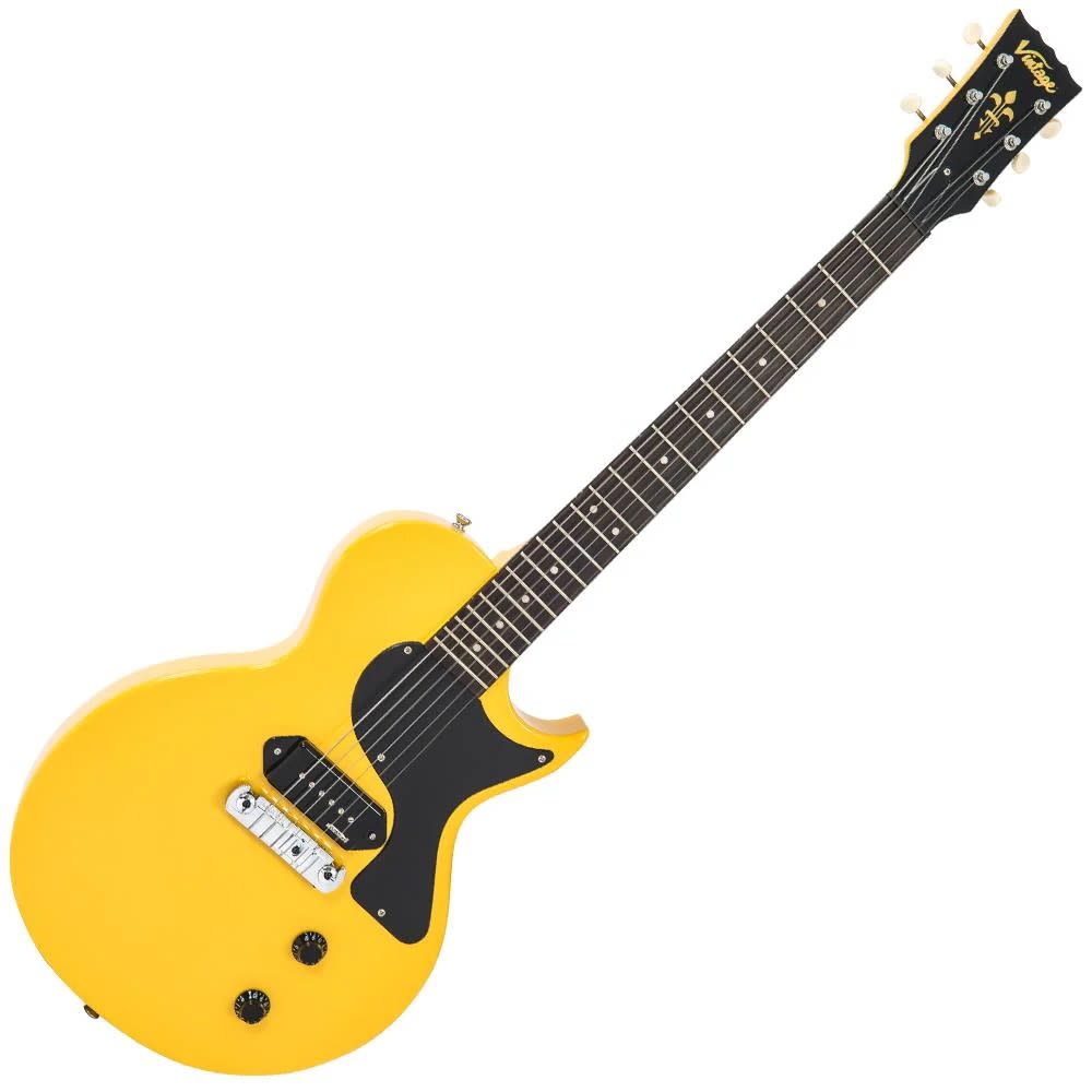 Guitarra Electrica LP SINGLE CUT TV YELLOW V120 VINTAGE3