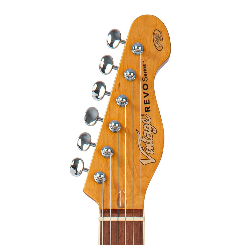 Guitarra Electrica REVO SERIES TRIO GUITAR ARCTIC WHITE VINTAGE2