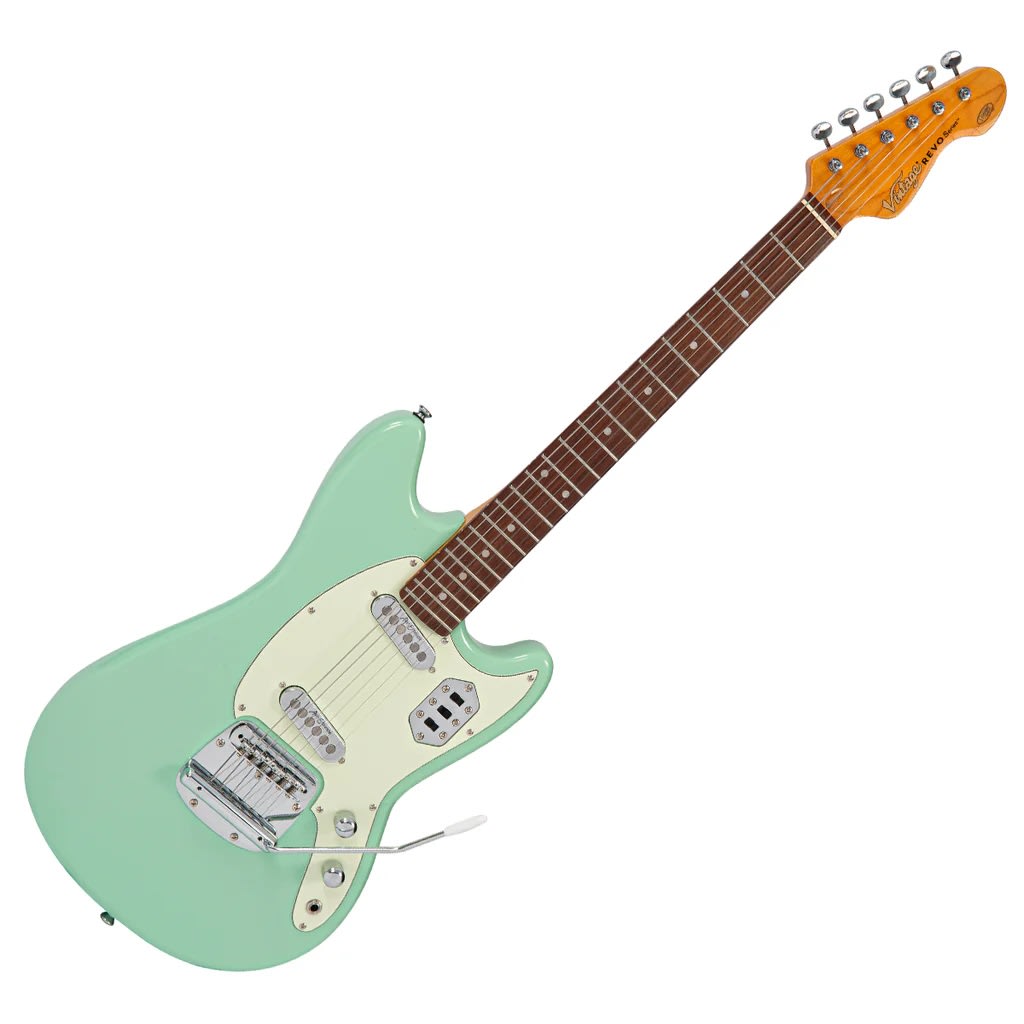 Guitarra Electrica REVO SERIES COLT SS TWIN VENTURA GREEN VINTAGE7