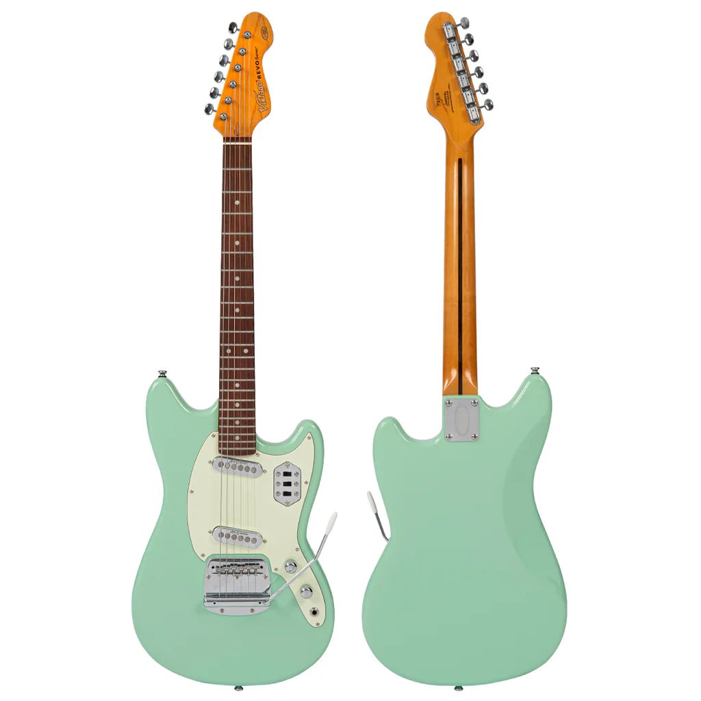 Guitarra Electrica REVO SERIES COLT SS TWIN VENTURA GREEN VINTAGE5