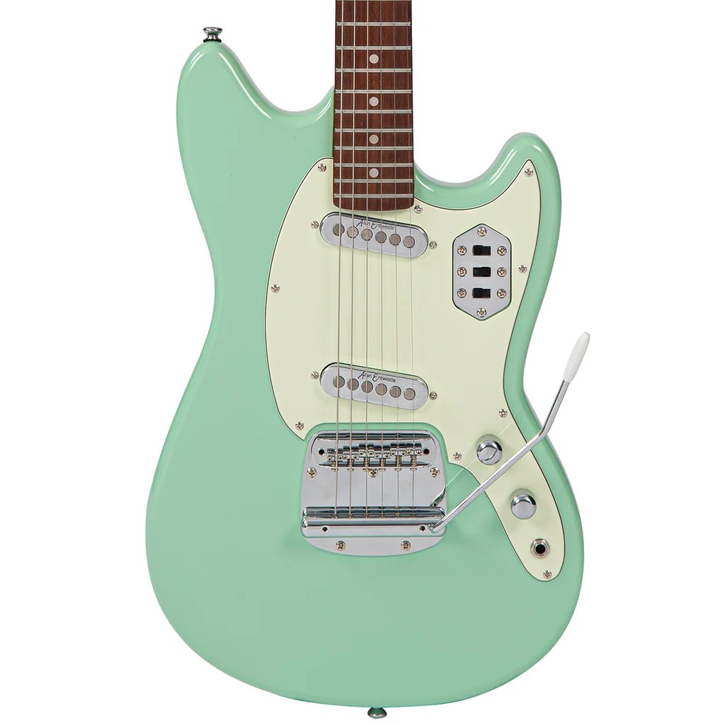Guitarra Electrica REVO SERIES COLT SS TWIN VENTURA GREEN VINTAGE4