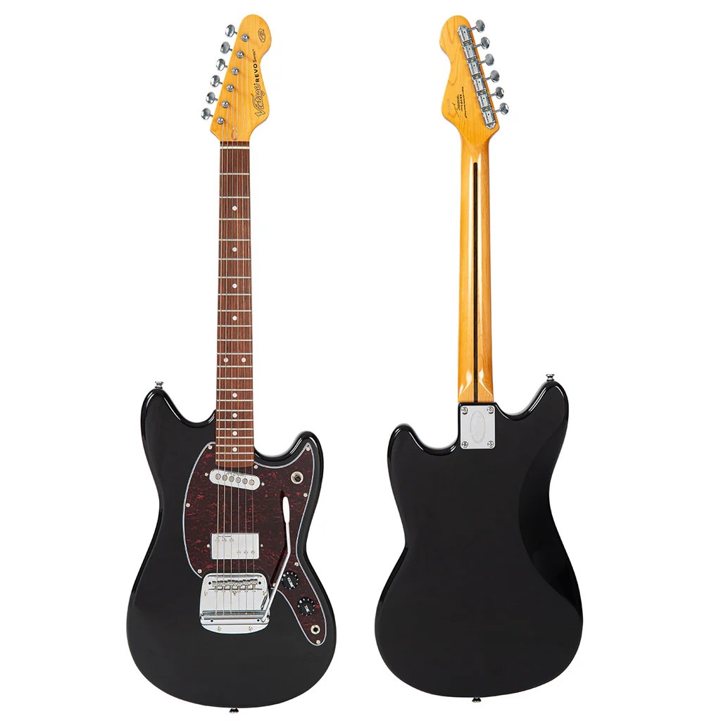 Guitarra Electrica REVO SERIES COLT HS DUO GUITAR BOULEVARD BLACK VINTAGE7
