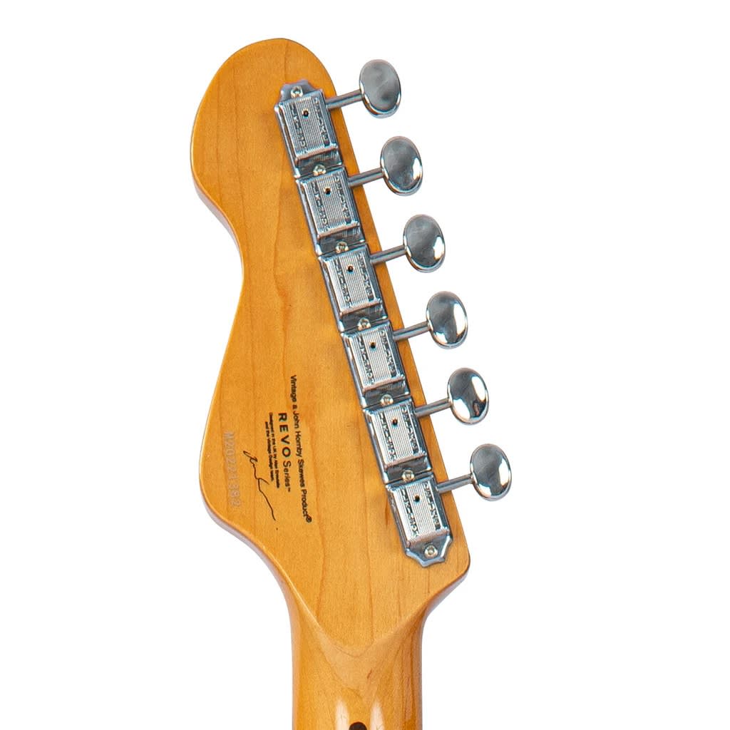 Guitarra Elecrica REVO SERIES COLT HS DUO GUITAR FIRENZA RED VINTAGE1