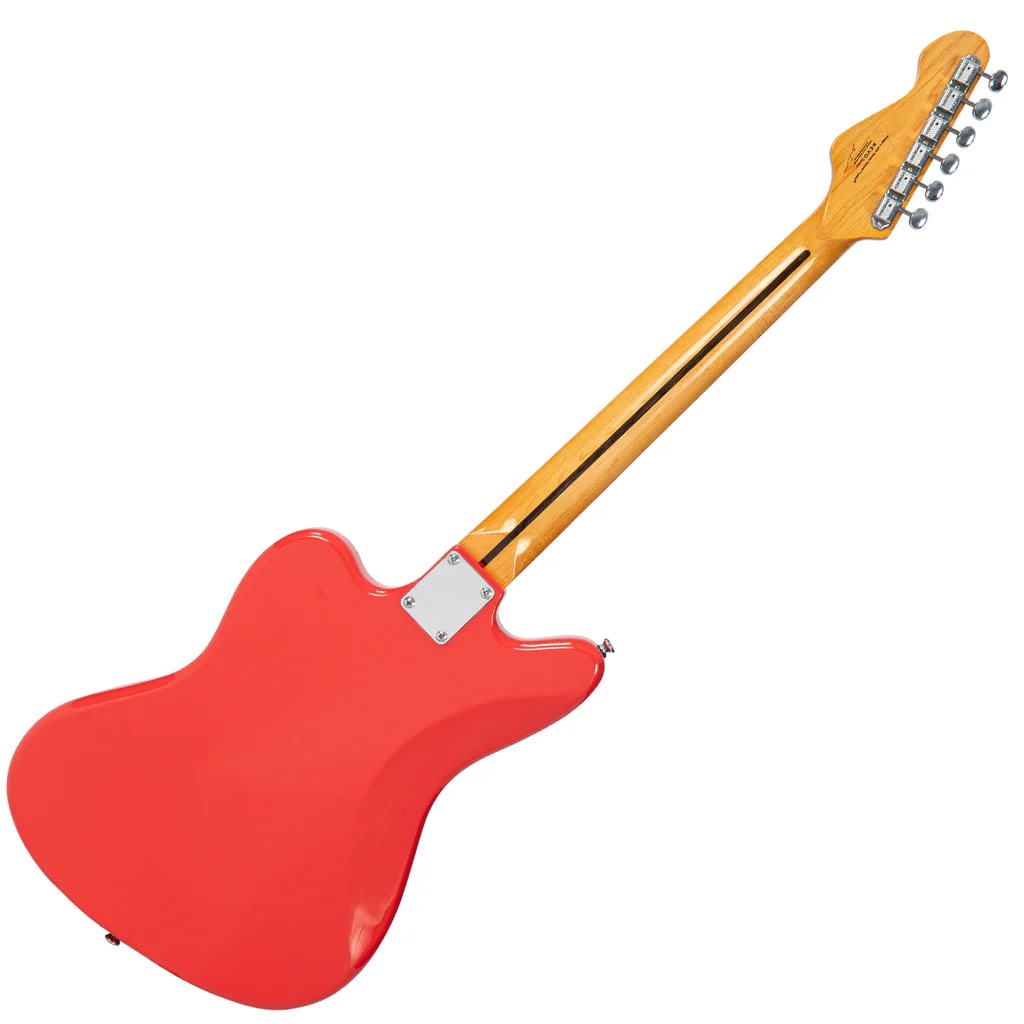 Guitarra Electrica REVO SERIES SURFMASTER 90 GUITAR FIRENZA RED VINTAGE6