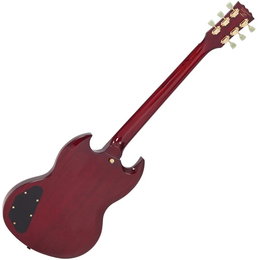 Guitarra Electrica SG GOLD H/WARE CHERRY VINTAGE8