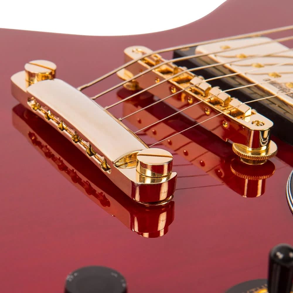 Guitarra Electrica SG GOLD H/WARE CHERRY VINTAGE5