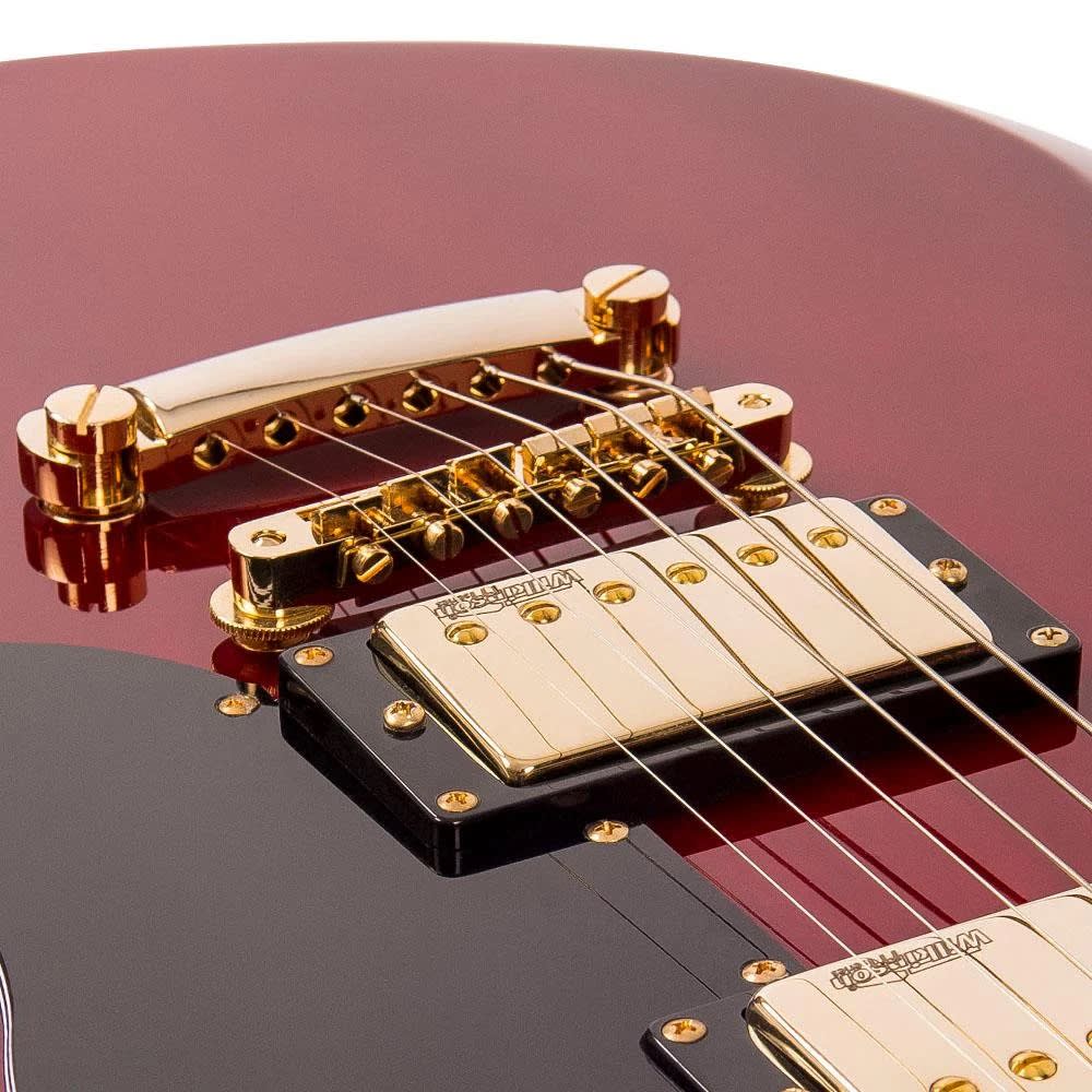 Guitarra Electrica SG GOLD H/WARE CHERRY VINTAGE4