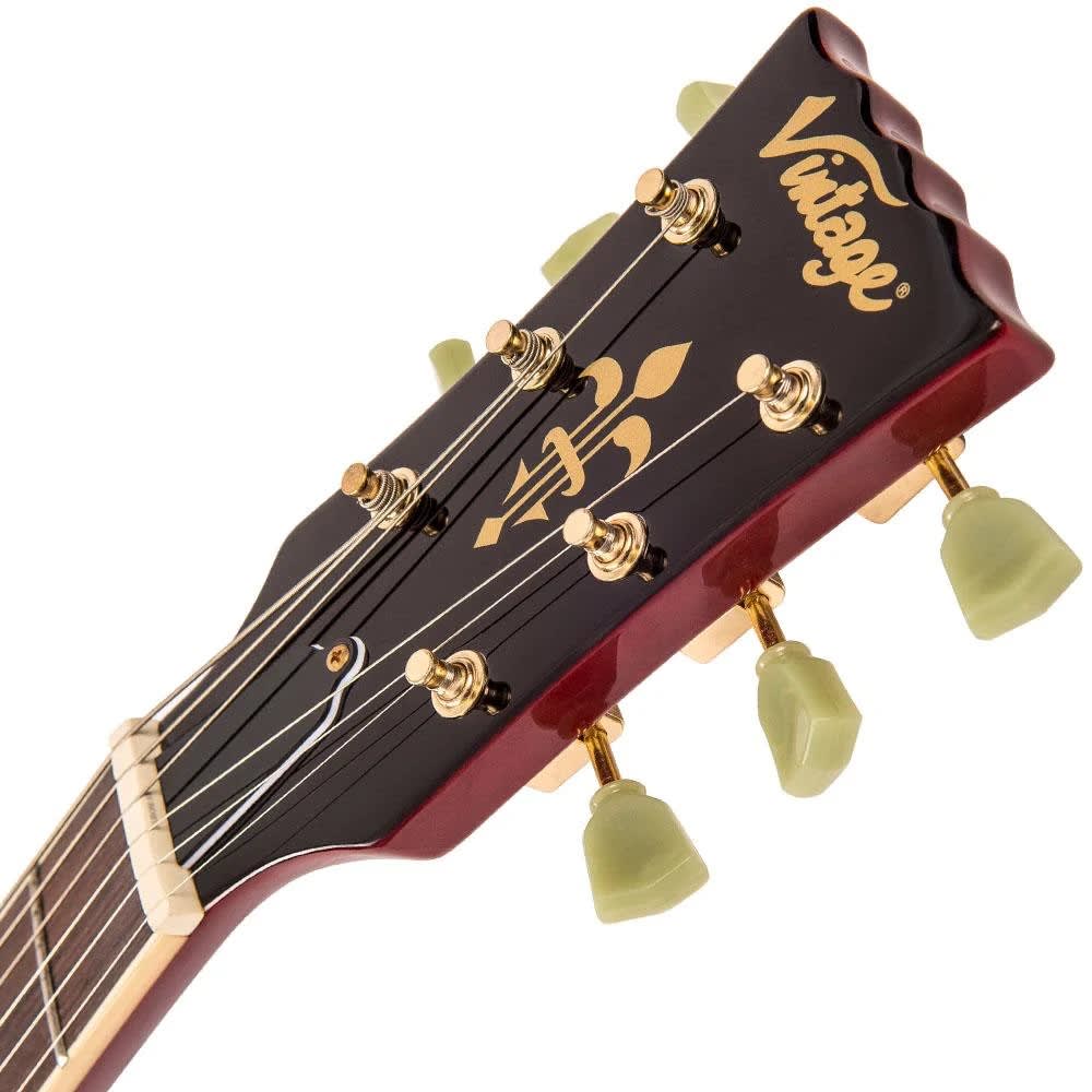 Guitarra Electrica SG GOLD H/WARE CHERRY VINTAGE1