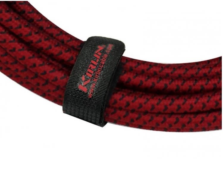 CABLE XLR A XLR TELA ROJA 3 MTS KIRLIN2