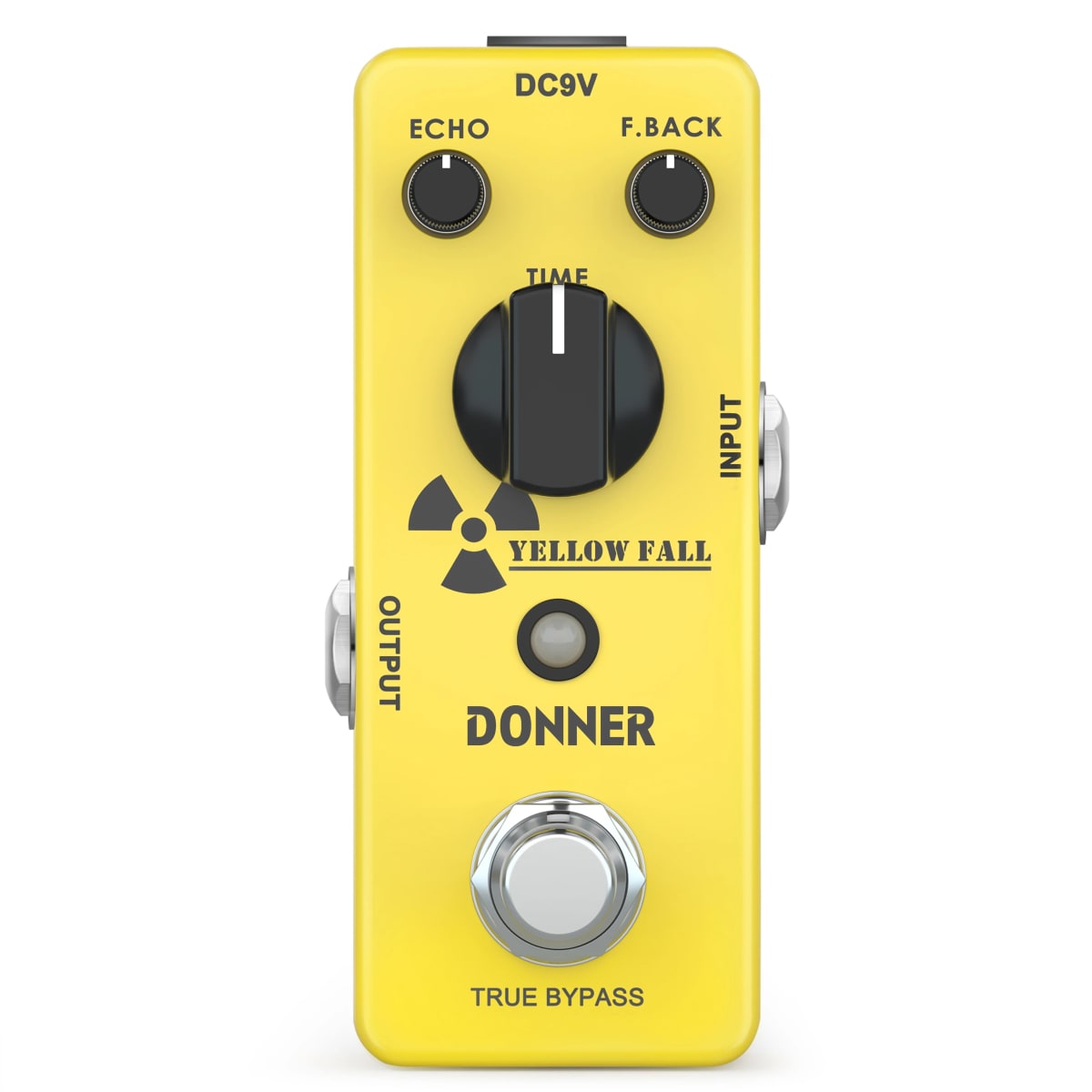 Pedal de delay analógico Yellow Fall Donner2