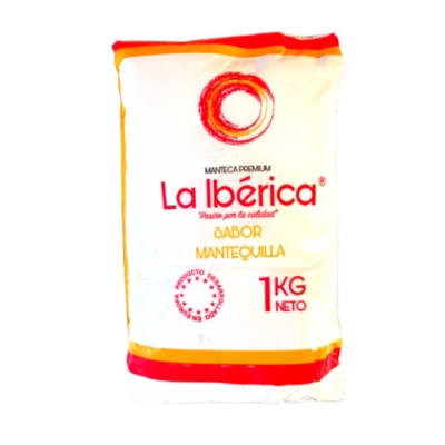 MANTECA  IBERICA AROMA MANTEQUILLA 35% 1 KG