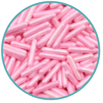 SPRINKLES RODS ROSADO PERLADO