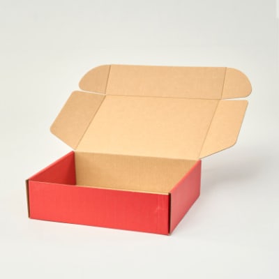 CAJA CARTON MULTIUSO AUTO. ROJA LARGE 30x20x10cm