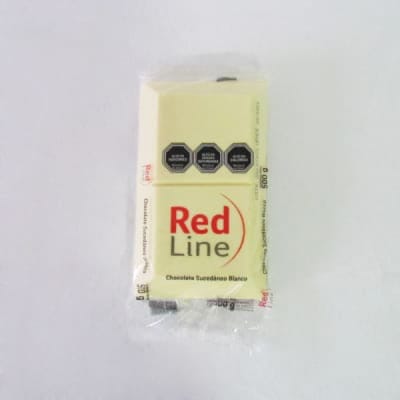 CHOCOLATE BLANCO BLOQUE RED LINE 500 G1
