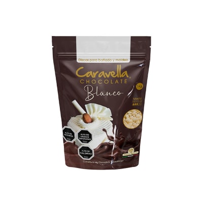 CHOCOLATE CARAVELLA BLANCO 1 KG.