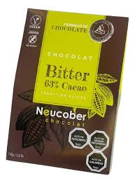 CHOCOLATE MONEDAS BITTER 63% CACAO 1 KG