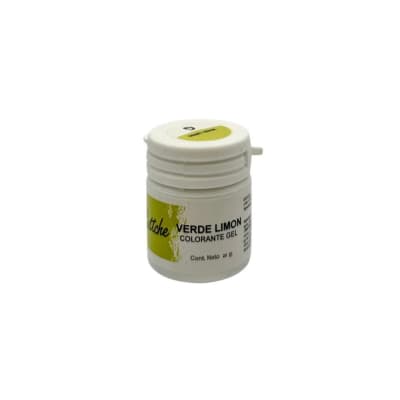 COLORANTE  GEL VERDE LIMON