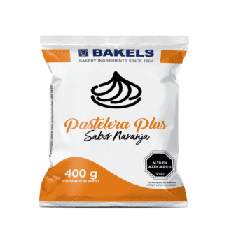 CREMA PASTELERA PLUS NARANJA 400 G