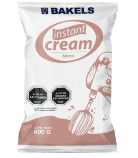CREMA VEGETAL INSTANT CREAM MOCA 600 G