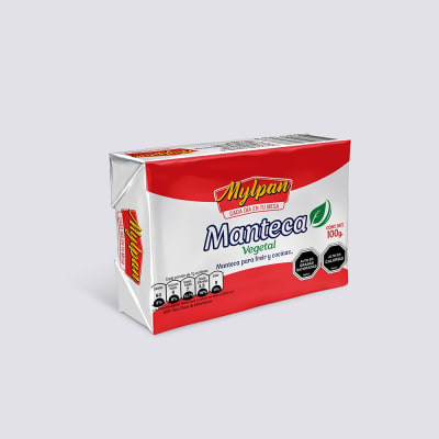 MANTECA VEGETAL MYPAN 0% AGUA 100 G