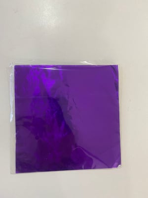 Papel Alfajor Metalizado 100 u