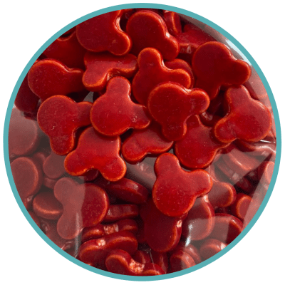 SPRINKLES MICKEY ROJO