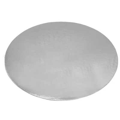 Base para torta redonda plata