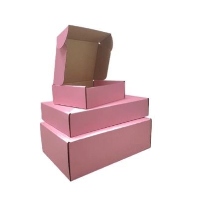 CAJA CARTON MULTIUSO AUTO. ROSA KING 40x30x10cm