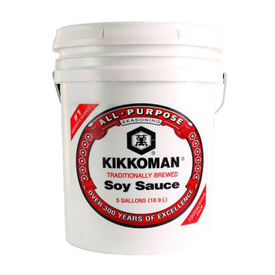 Salsa de Soya Kikkoman Balde 5 Galones1