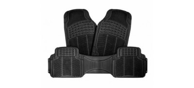 TAPETE DURA LINE MEN PVC 3 PZAS NEGRO