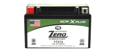 BATERIA  MOTO AGM XPLUS YTX7A