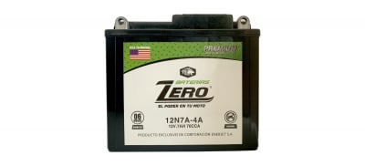 BATERIA MOTO PREMIUM LIBRE MANT. 12N7A-4A  (12V.7AH 70CCA)