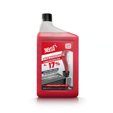 REFRIGERANTE 17% 3BSI ROJO GALONERA X 1 LITRO