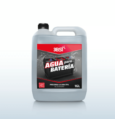 AGUA PARA BATERIAS 3BSI GALONERA X 1 GL