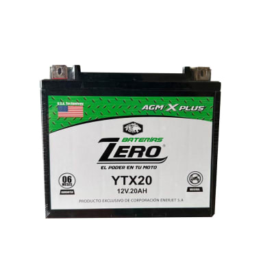 BATERIA MOTO LIBRE MANT.YTX20-BS (12V. 18AH 210CCA).