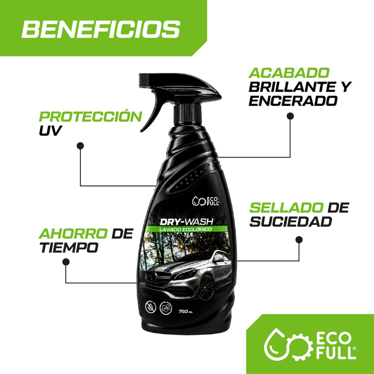 DRY WASH LAVADO ECOLOGICO 750 ML6