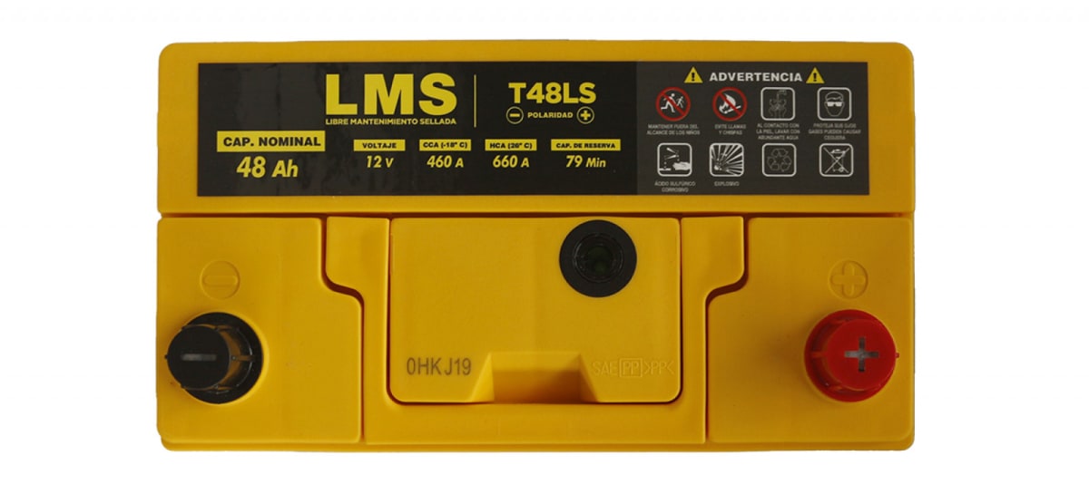 BATERÍA 11 PLACAS LMS T48LS4