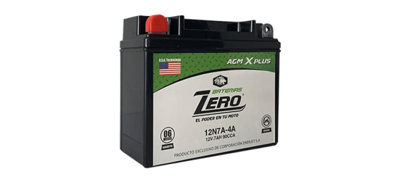 BATERIA MOTO AGM XPLUS 12N7A-4A (12V.7AH 90CCA)2