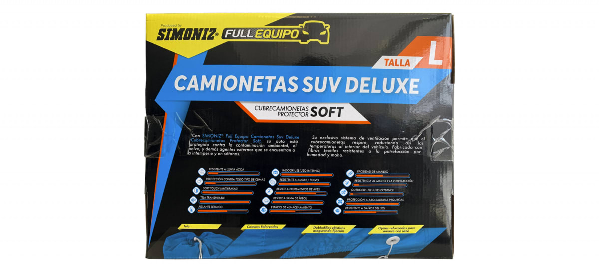 CUBREAUTOS SOFT COVER T-L5