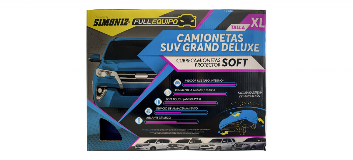 CUBRE CAMIONETA SUV T-XL3