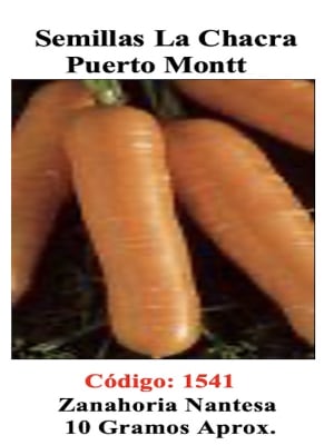 Zanahoria Nantesa Totem. 10 Gramos