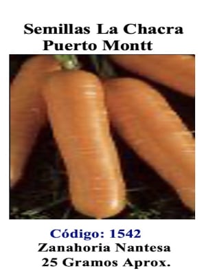 Zanahoria Nantesa Totem 25 Gramos