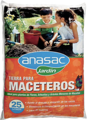 Tierra para Maceteros 25 Litros