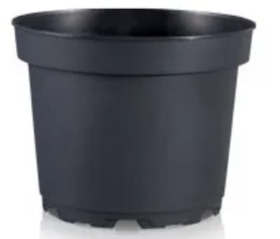 .Macetero Inyect Plástico MCI-26 Color: Negro