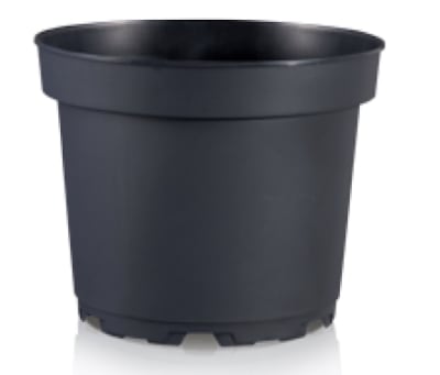 .Macetero Inyect Plástico MCI-29 Color: Negro