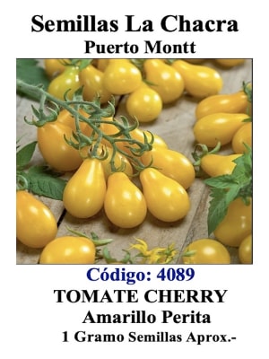 Tomate Cherry Amarillo Perita