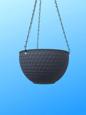 Macetero Colgante  Autorregante  Color: Gris 21x13 CM