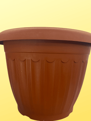 Macetero Estriado Red. Terracota 31x23,5 CM